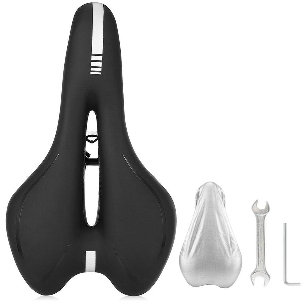Nonslip Road Bike Saddles Shockproof Wear-Resistant Bicycles Saddles Cycling Cushions Shock Absorption Bike Seats Pad
