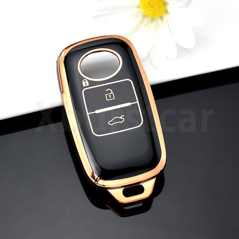 Shell Fob for Toyota Yaris Ativ Raize Veloz Avanza Rush Perodua Daihatsu Malaysia Auto Smart Remote Car Key Case Cover 3 Buttons