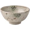 Koike Wabi-**** Wind Nostalgic Special-Shaped Tall Bowl Ceramic Bowl Thick Noodle Bowl Rice Bowl Retro Tableware Export