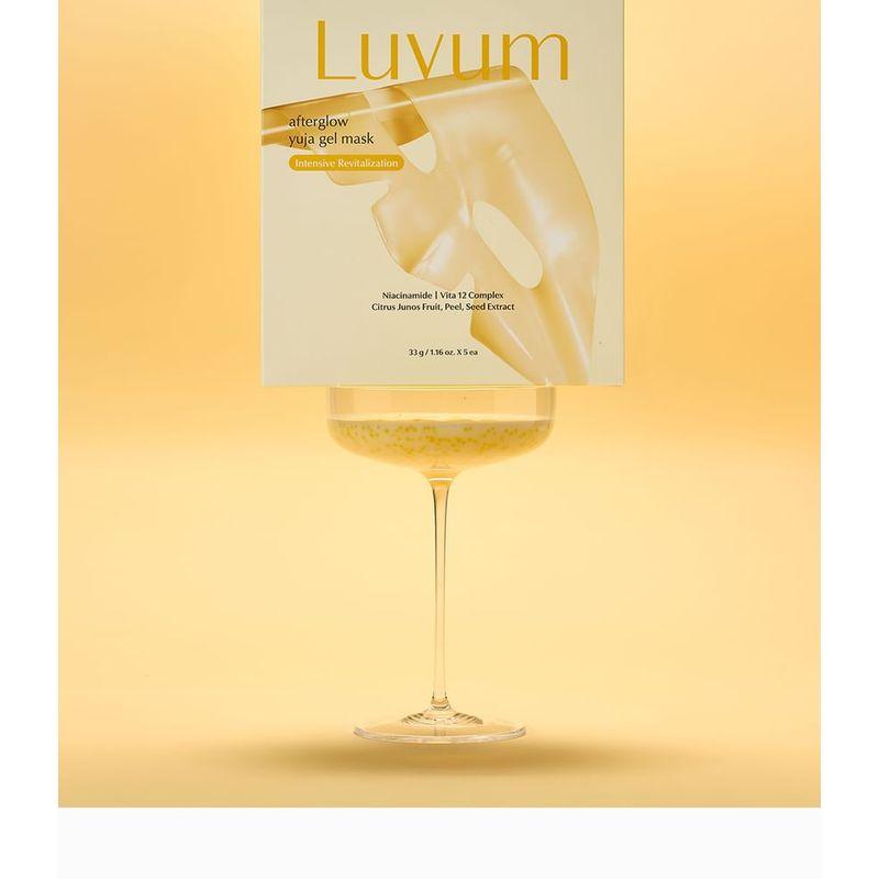 Luvum Afterglow Yuja Gel Mask Set