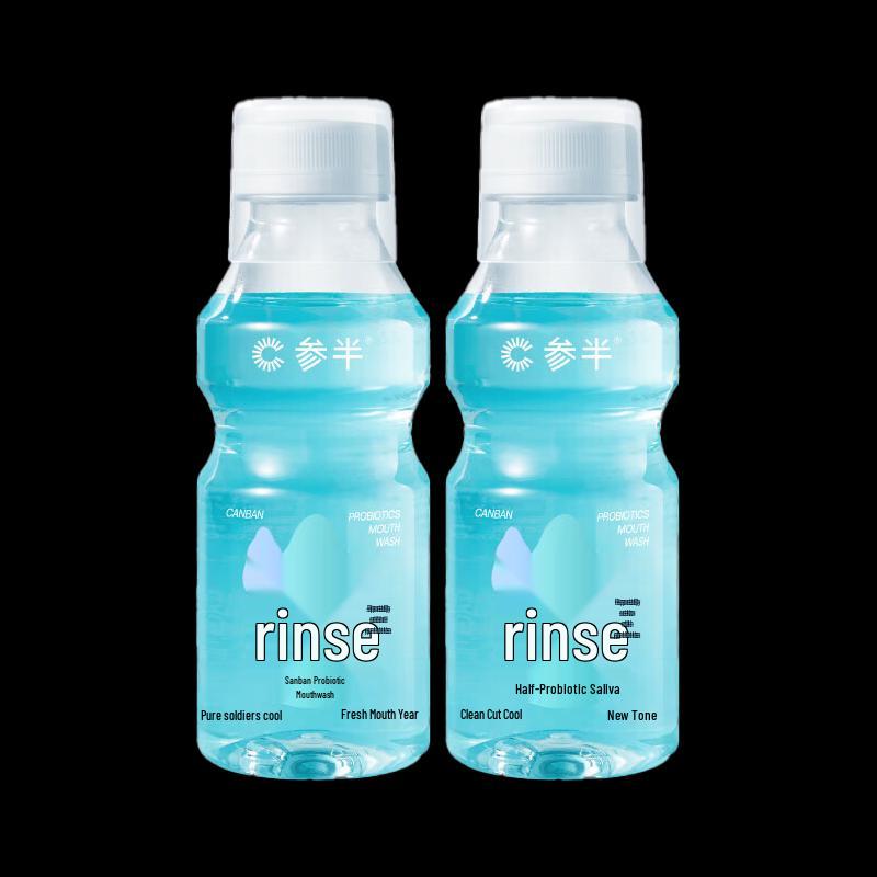Half Probiotic Ocean Mint Mouthwash