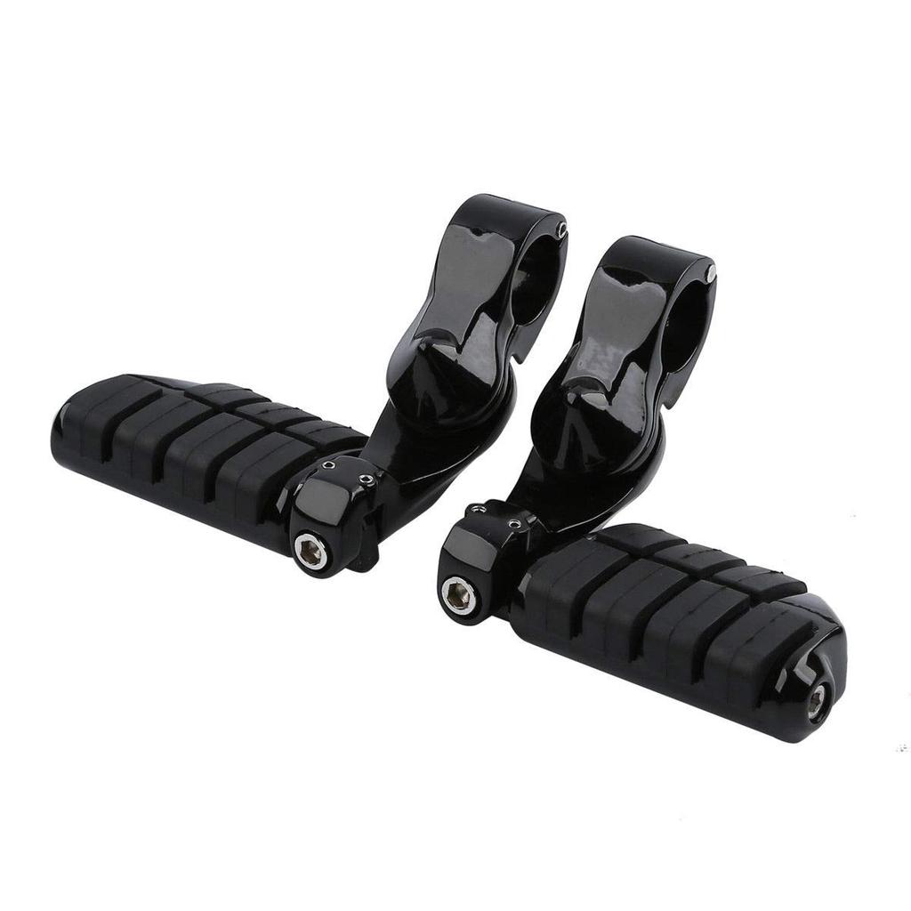 HUILI-JPHOME Short 32mm 1.25'' Universal Up Highway Foot Pegs Foot Pedals Footrest Honda Kawasaki