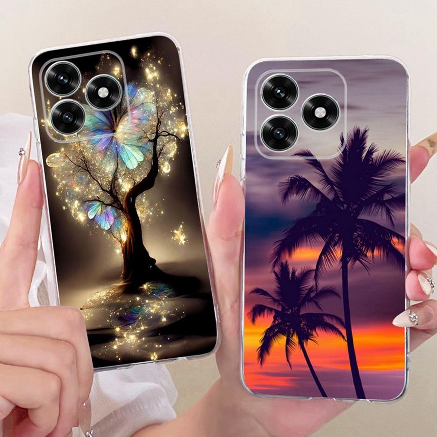 Custodia per Honor X5 Plus X 5c X5 C Pittura Farfalla TPU Morbido Silicone Custodia per Telefono per Honor X5c Plus NLA-LX1 NLA-LX2P Cover Posteriore