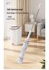 Self-Wringing Dual-Use Rotating Cotton Mop for Wet and Dry Cleaning