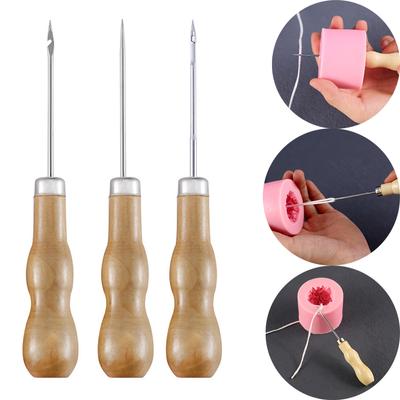 DIY Kerzenherstellung Locheisen Rundes Loch Kegel Häkeln Handbohrer für Silikonform Praktisches Gadget Lochen Kerzen Hilfswerkzeug