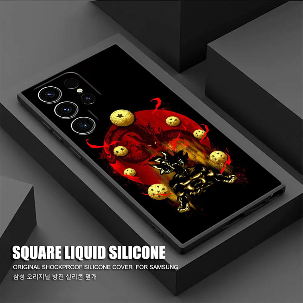 

DragonBalls Z Anime Cute Goku Phone Case For Samsung Galaxy S25 S24 S23 S20 S21 FE S26 S22 Ultra 5G S26 Plus S25FE Silicon Cover Galaxy S20