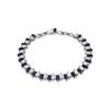 Bracelet - LUXENTER - Sifrit - Rhodium-plated Alloy - Multicolored Zirconium - 17 Cm + 2 Cm