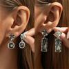 Acrylic Alloy Dangle Earrings Unique Artistics Portable for Fashion Women