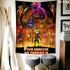 Five Nights Freddy'S Horror Anthology Tapestry Wallmounted Background Cloth Work Of Art Homestay Soft Decoration Tapestry Background Cloth