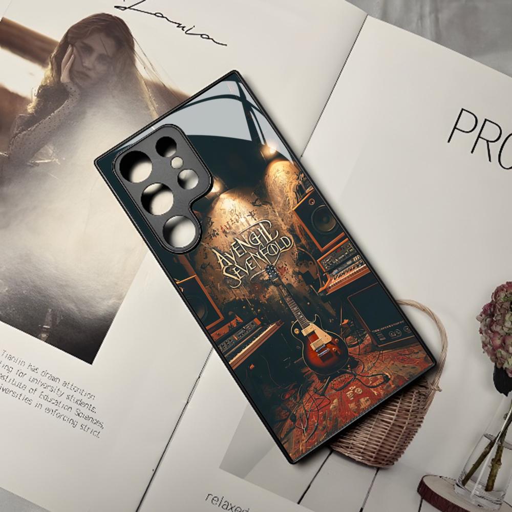 

A-Avenged Sevenfold Phone Case For Samsung Galaxy S26 S25 S24 S23 S22 S20 S21 Edge Ultra Plus Fe Colored Silver Cover Galaxy S26 Plus