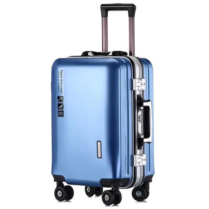 Li Shen ABS Hard Shell Spinner Suitcase with Charging Port