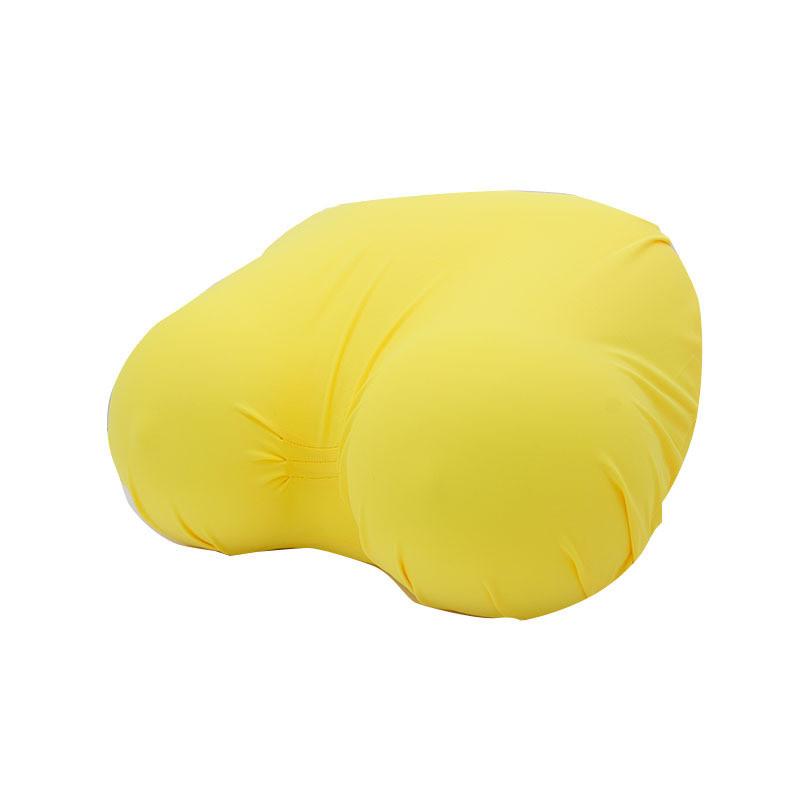 Memory Foam Funny Breast Pillow With Solid Color For Novelty Gift And Home Decor