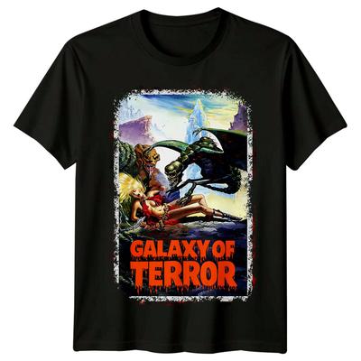 Galaxis des Schreckens (1981) Filmplakat-inspiriertes Unisex-T-Shirt Retro-Tee