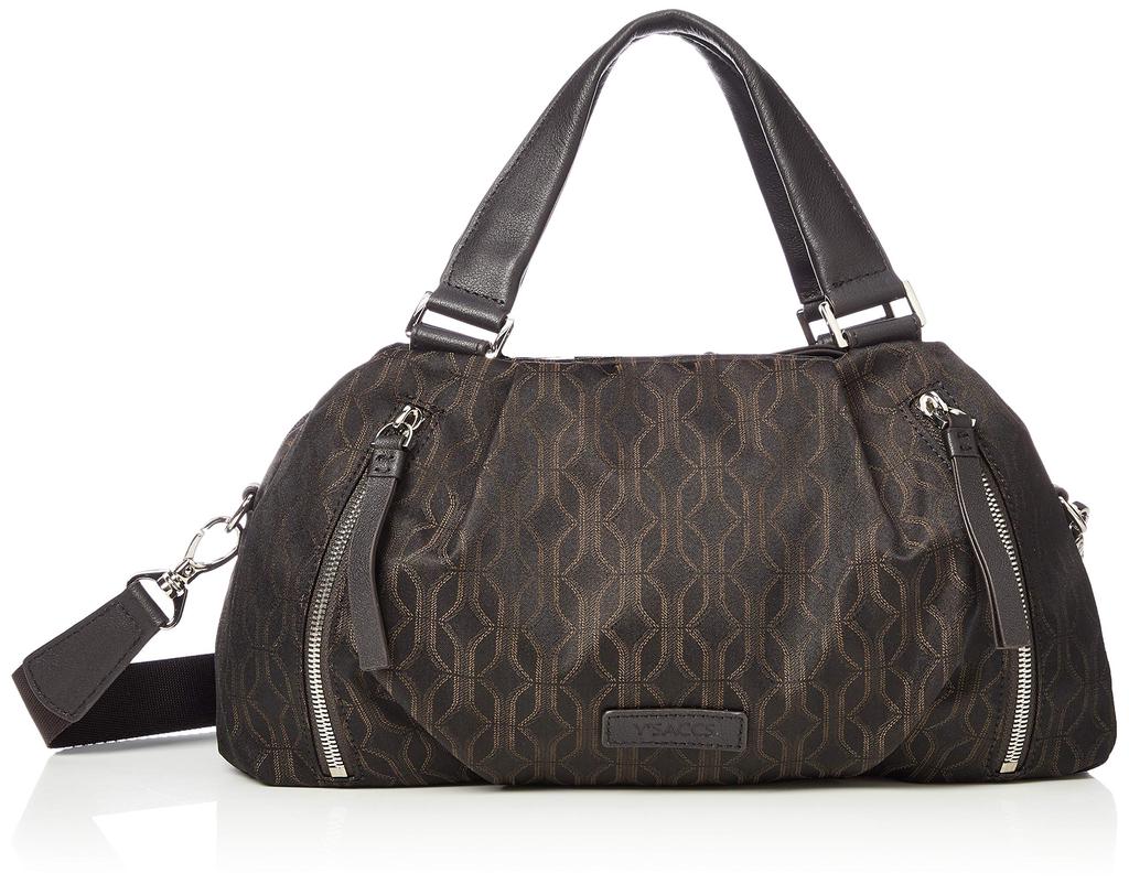 Monogram Series Fluffy S Chocolate [Isaac] 2-way Tote, Size, Y92-06-02,