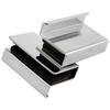 Set di 4 Maniglie per Vetro Facili con Foro in Metallo Robusto Maniglia Moderna per Porta in Vetro Perfetta per Ante di Armadi e Guardaroba