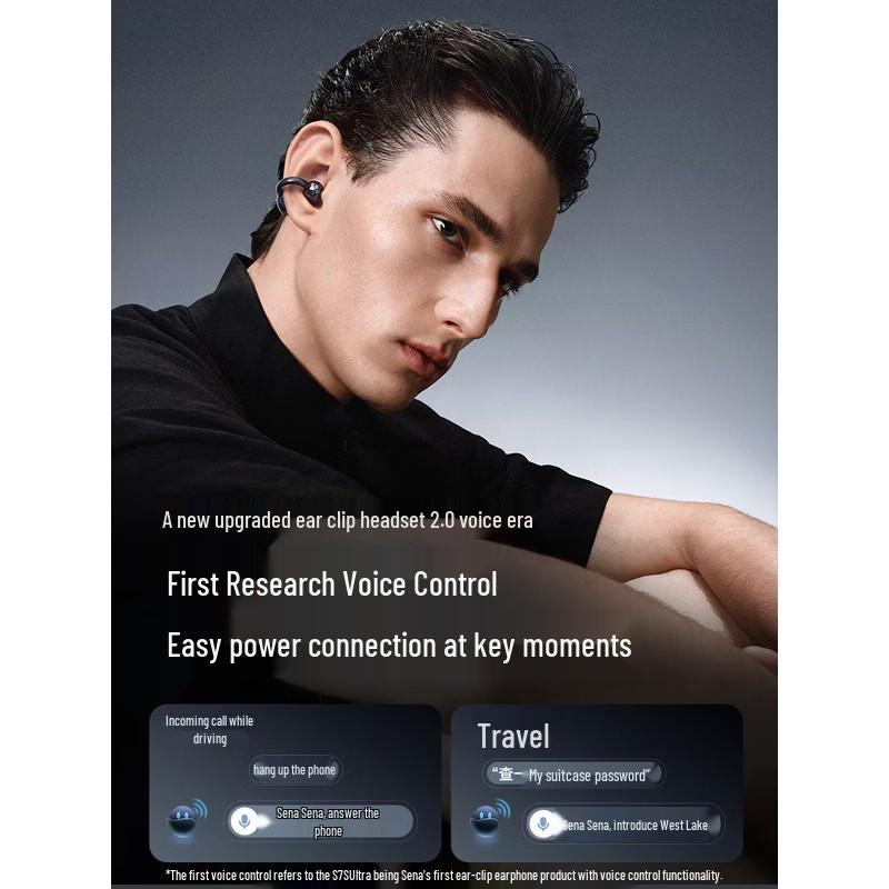 SANAG S7S Ultra Ear-clip Bluetooth Earphones