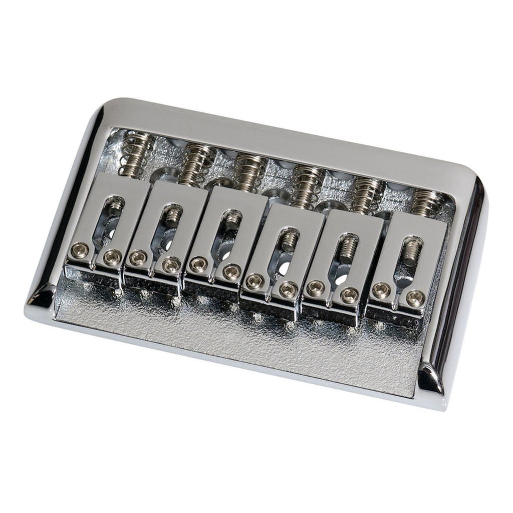 Nicht-Vibrato Elektrische Gitarre Hardtail 6-Saiten Brückensattel für Stratocaster und Telecaster