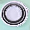 Practical Collapsible Bucket Plastic Home Car Wash Portable Small Bath Art Storage Water Station Wagon Fishing Outdoors