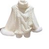 Autumn/Winter 2025 One-Shoulder Knit Cape Top