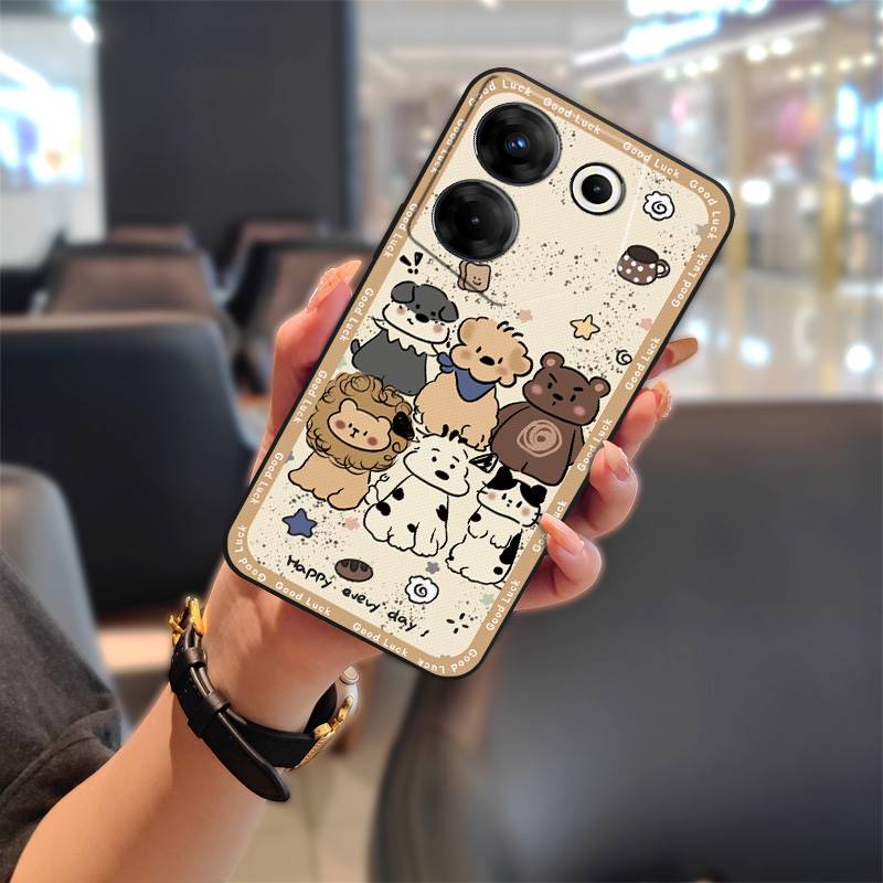 TPU Shockproof Phone Case For Tecno Camon20 Pro 5G/CK8n Silicone Fashion Design Dirt-resistant Anti-knock Graffiti Cute
