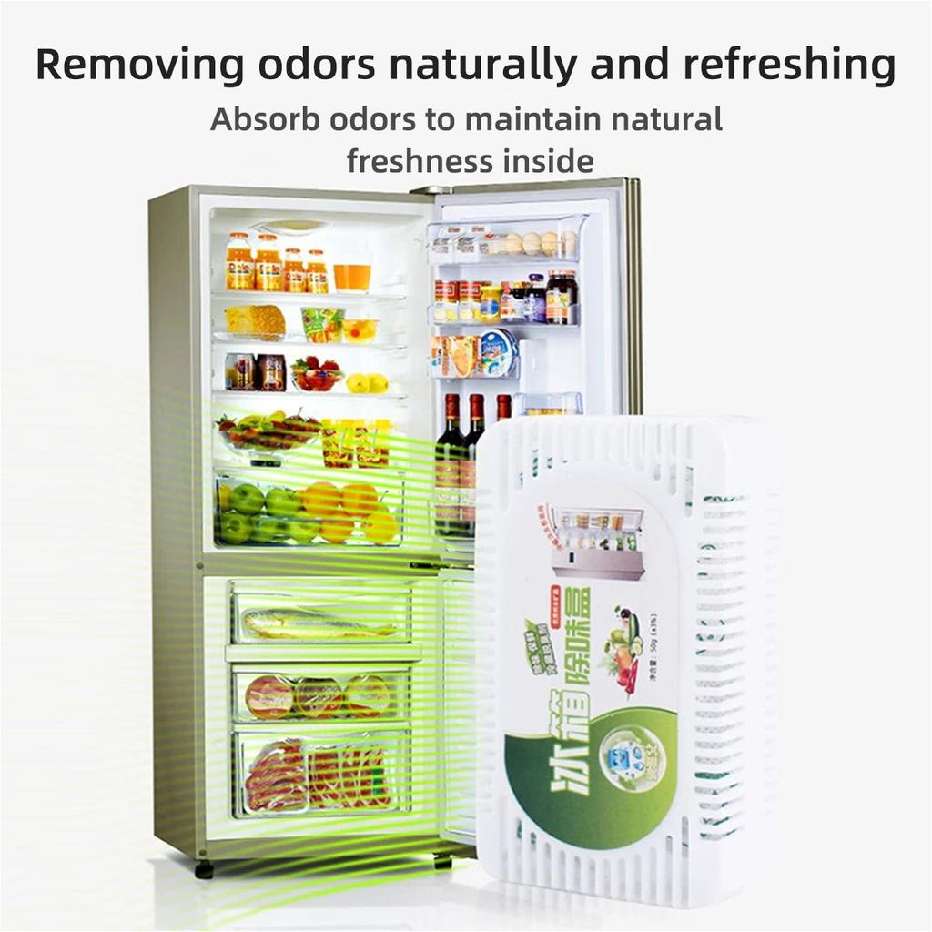 Refrigerator Deodorization Box Activated Carbon Adsorption Odor Moisture Preservation Box Suitable For Refrigerators Freezers