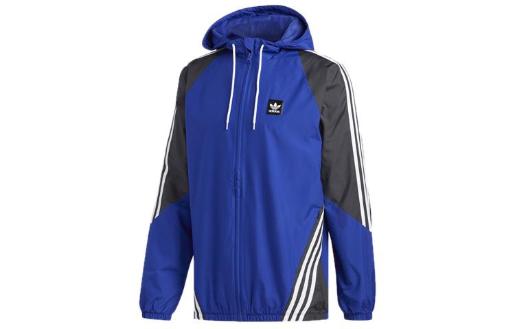 

Adidas Originals Insley Jackets Men s Blue Hooded Moderate Instructor DU8336 M