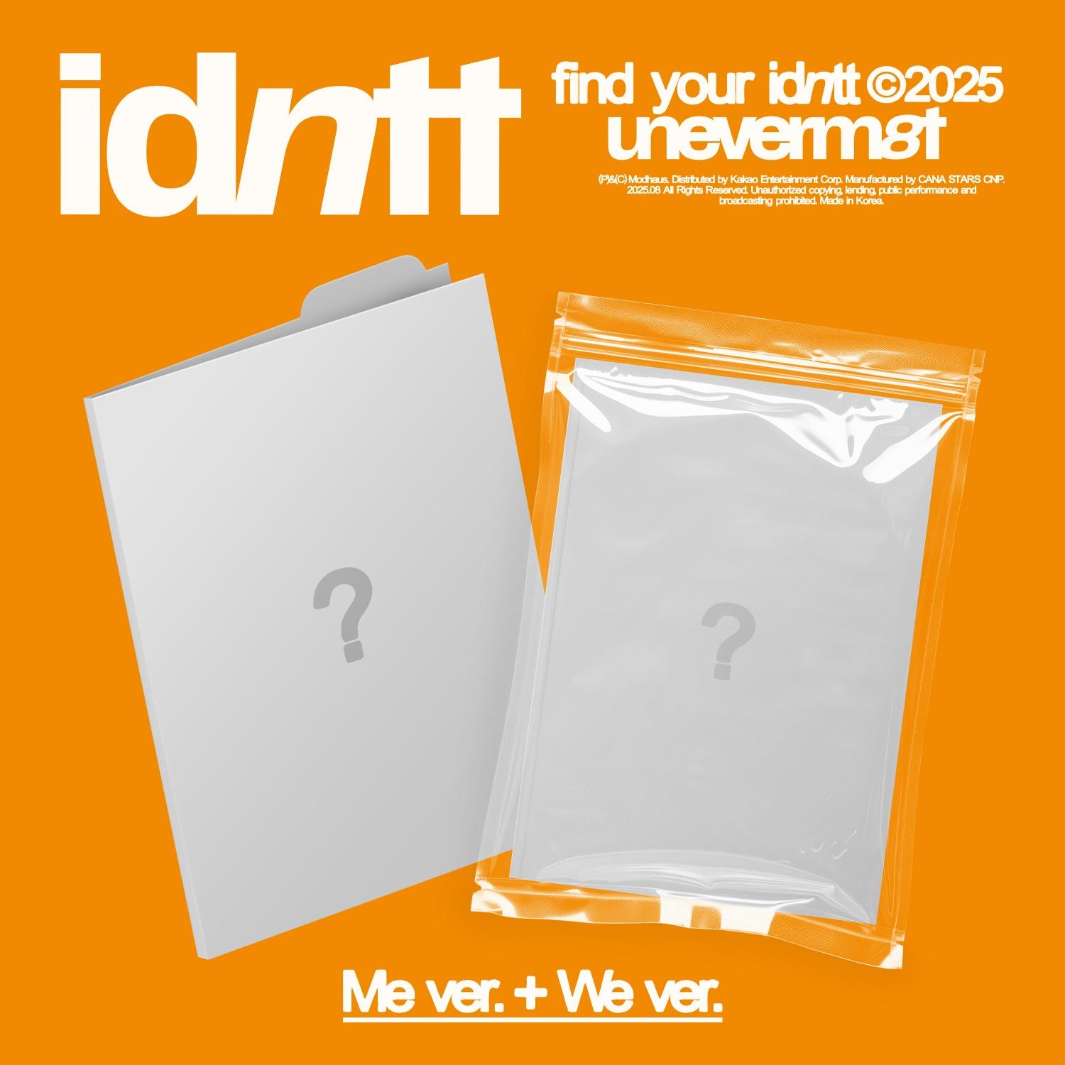 

idntt [unevermet] The 1st (Debut) Album RANDOM