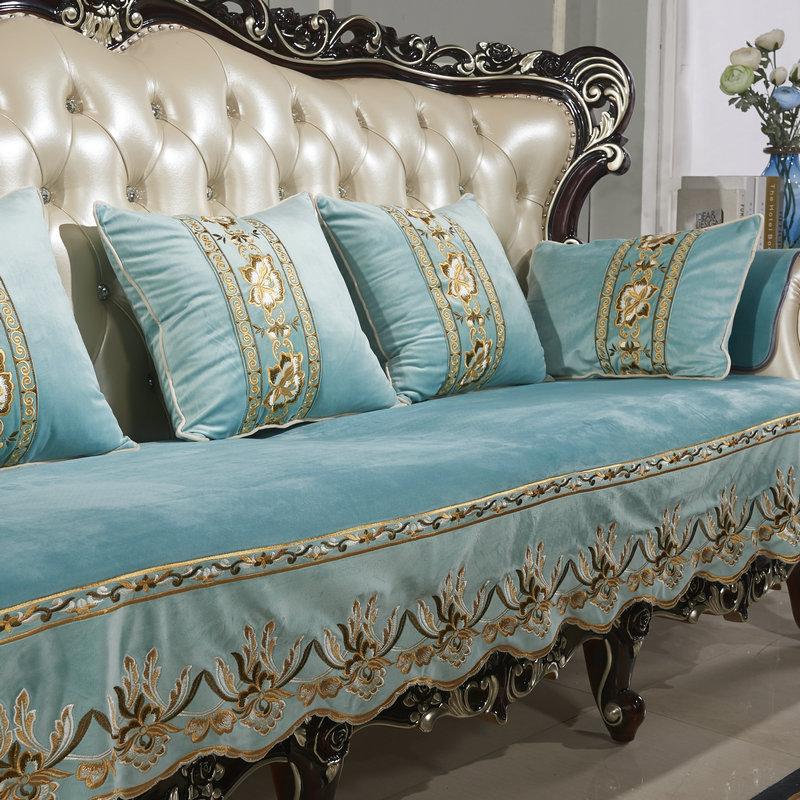 Sofa Cushion Composite Short Pile Combination Set Sofa Cover