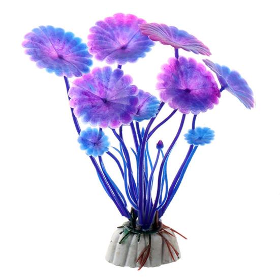 Artificial Grass Plastic Water Plant Decoration Ornament for Aquarium Fish Tank