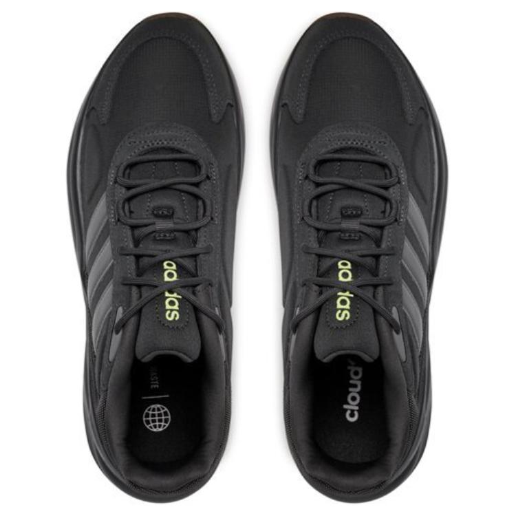 Adidas Ozelle Fabric Synthetic Leather Comfortable Versatile Shock Absorbing Durable Breathable Lightweight Low Top Casual Shoes IE9570