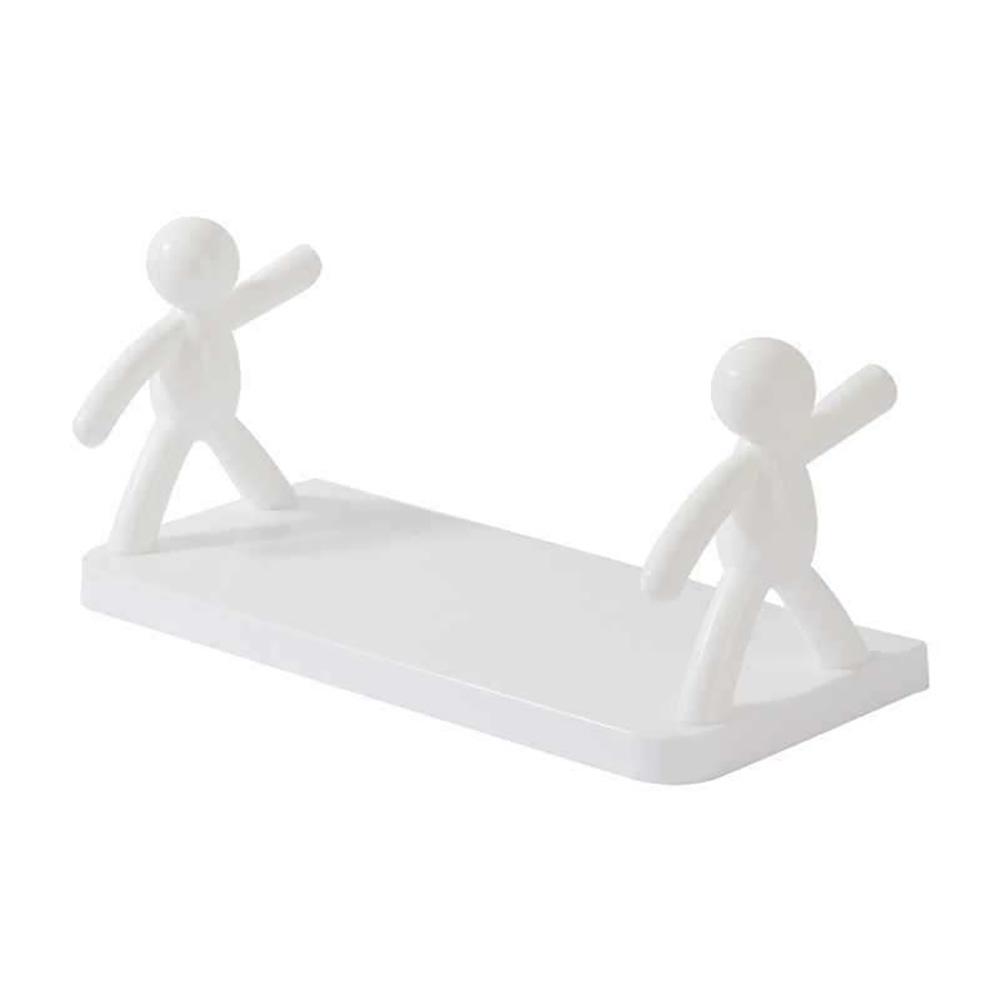 Creative Storage Rack No Drilling Funny Storage Board Self-Adhesive Wall-Mounted Organizer Toilet Bathroom Cosmetics Storage Rack