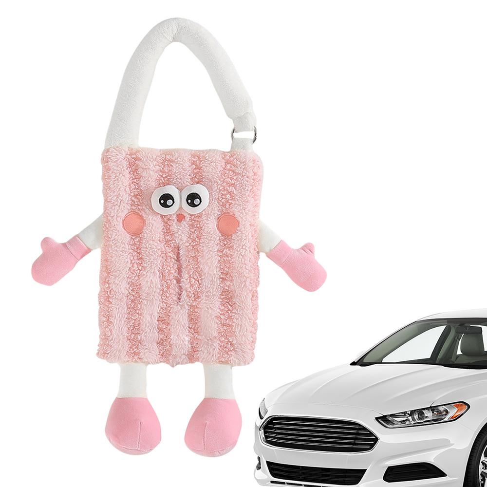 

Коробка для салфеток на заднее сиденье автомобиля, автоматический держатель для салфеток на подголовник, удобный и милый держатель для салфеток для грузовиков