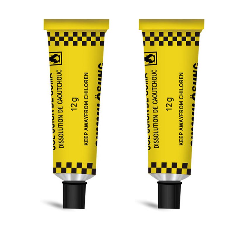 12g/20ml Car Tyre Repairing Glue Car Motorcycle Bicycle Wheel Repairing Inner Tube Puncture Rubber Glue Car Accessories 1-5Pcs