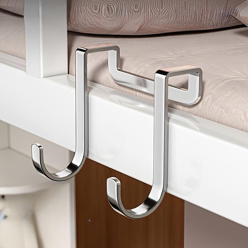 Heavy Duty Double S-Shaped Hooks | Easy-Install Rust-Resistant Polished Wall Hooks for Kitchen & Living Room, Multi-Purpose Home Storage Solution