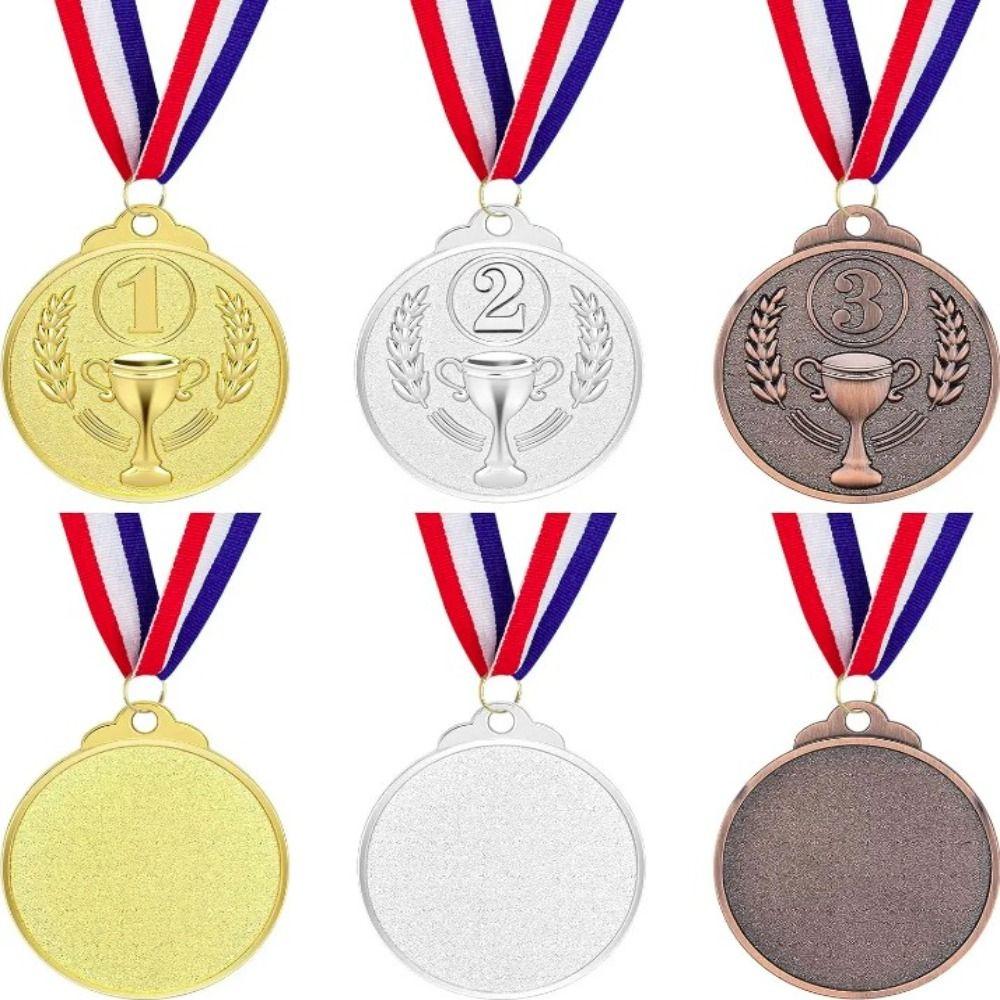 Sports Game Gold Silver Bronze Medals Winner Reward Competition Rewards  Outstanding