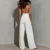 2026 Explosive Women's Woven Ribbon Comfort Casual Jumpsuit