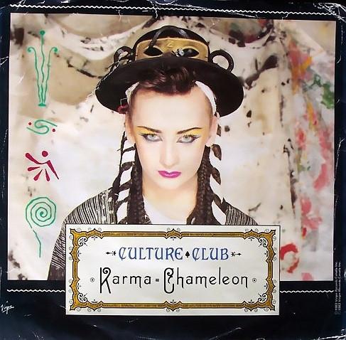 7inch Record CULTURE CLUB Karma Chameleon VS1176 Virgin 1983 Canada Dance Electronica Used