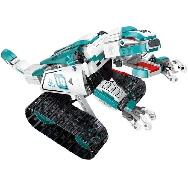 Конструктор пластиковый Nobo Kids Robot 3в1 танк динозавр, 698 деталей