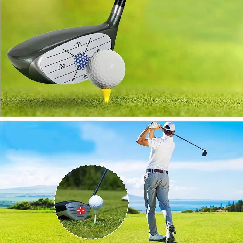 20PC Golf Impact Tape Set Golf Club Impact Stickers for Irons Wood Putters Useful Training Aid Improve Swing Accuracy 5