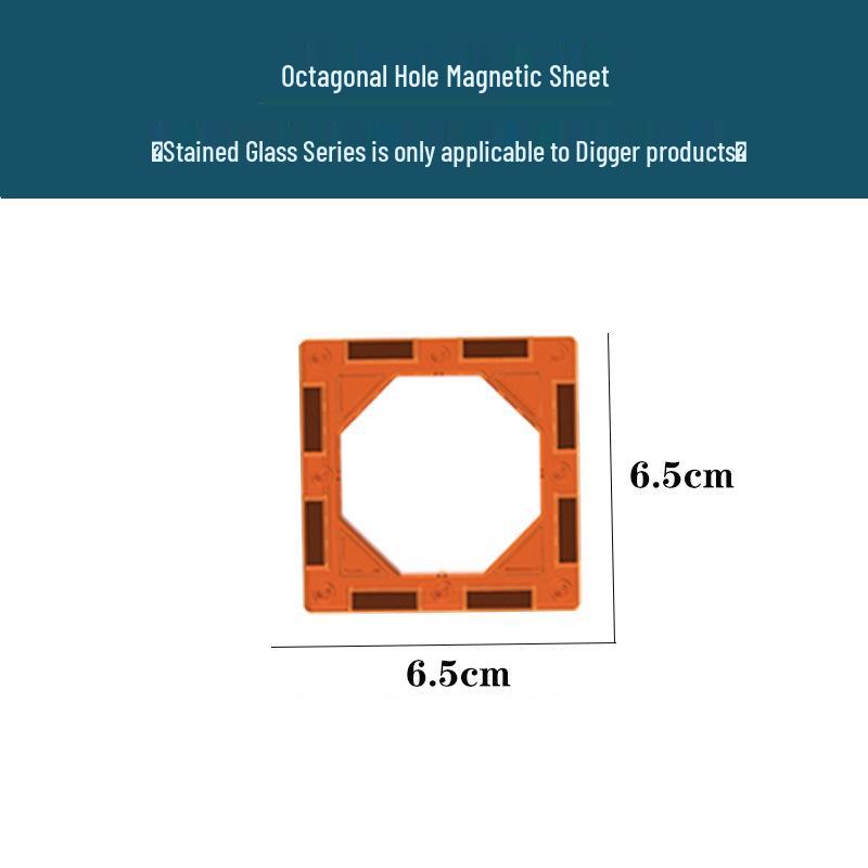 Genuine Magnetic Tiles Replacement Parts - Magnetic Car Accessories for Educational Building Toy