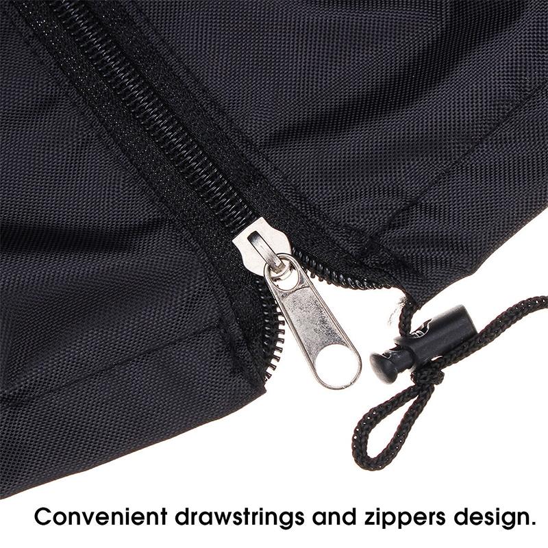 Waterproof 3 Seater Patio Swing Chair Sunscreen Cover 420D Oxford Garden Hammock Protective Cover Durable Gardening Accessories