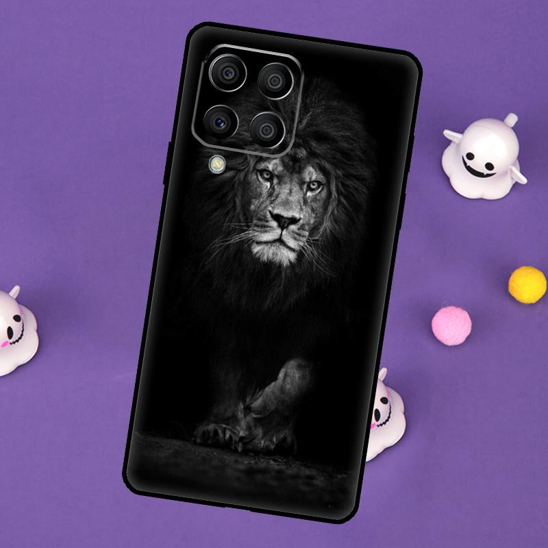 King Of The Jungle Lion Cover For Samsung Galaxy M55 M15 M33 M13 M23 M53 M31 M51 M14 M34 M54 M20 M30s M52 M32 Case