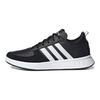Adidas Court 80s Leather Durable Low Top Tennis Shoes Women Sneakers Black FW9178