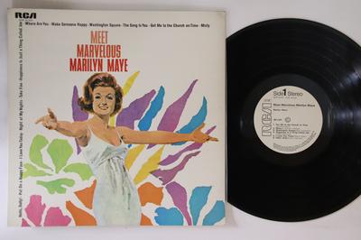 LP Record MARILYN MAYE  Meet Marvelous Marilyn Maye SHP6160PROMO RCA Japan Jazz Used