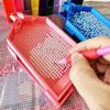 DIY Craft Large Diamond Painting Tray Embroidery Large Capacity Beads Sorting Storage Tray Beading Plates
