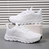 Spring and summer new fly-woven breathable running shoes casual sports shoes