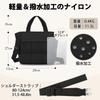 Bolsa tote pequena feminina, mini bolsa de mão VASCHY em nylon leve com bolso com zíper, bolsa de ombro, cor sólida, 2 vias, perfeita para ir ao trabalho, escola,