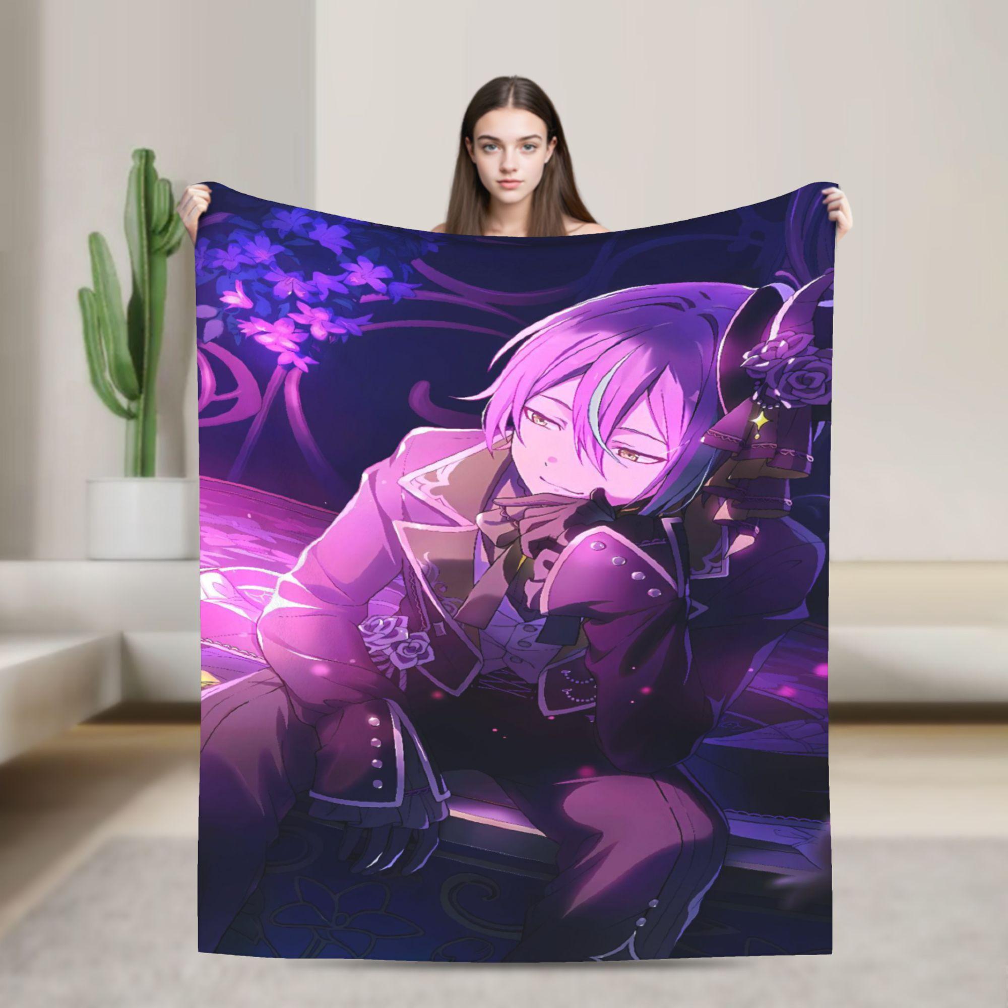 Rui Kamishiro Blanket Warm Fashion Plush Bedding Throws For Boy Girl Bedroom Flannel Bedspread Bed Cover 130x150cm
