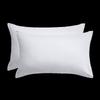 Cotton Linen-Look Pillowcase Pair