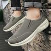 2026 New Men's Large Size Casual Shoes: Men's Canvas Slip-Ons Soft Breathable Versatile Non-slip